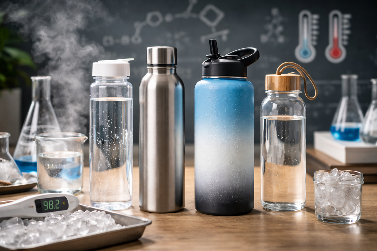 How Different Bottle Materials Respond to Heat and Cold Material Science Guide