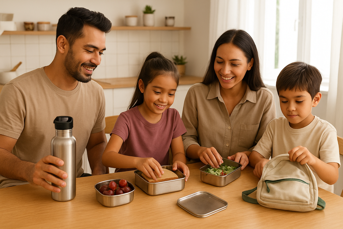 From Plastic to Steel How Families Can Reduce Daily Waste