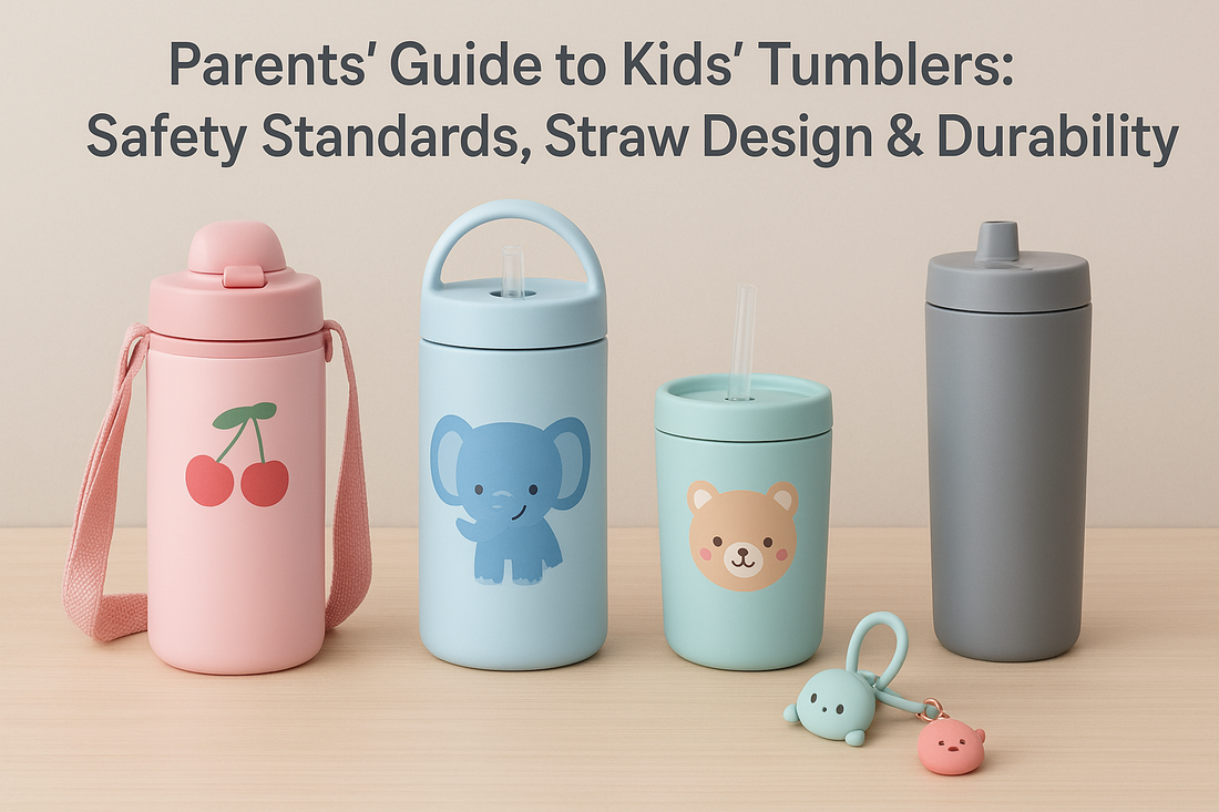 Parents’ Guide to Kids’ Tumblers Safety Standards, Straw Design & Durability