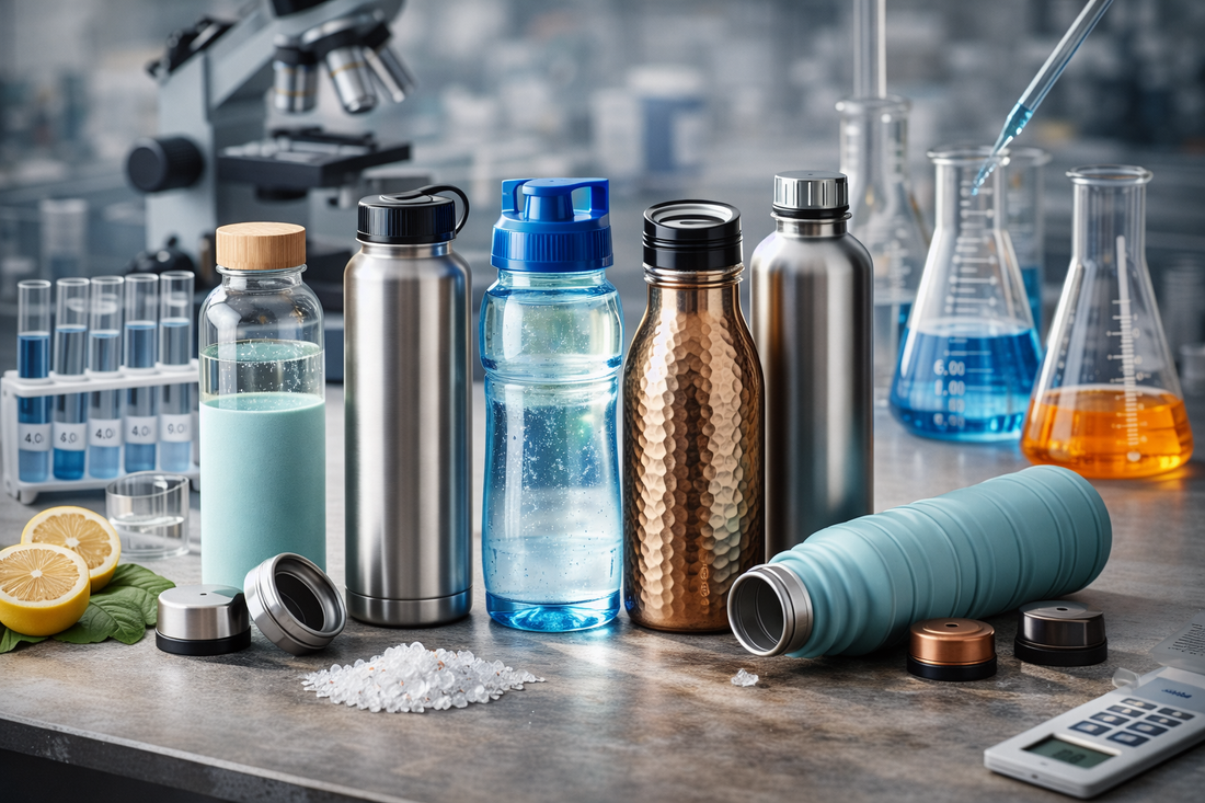 Water Bottle Materials Explained: Which Is the Safest for Drinking?
