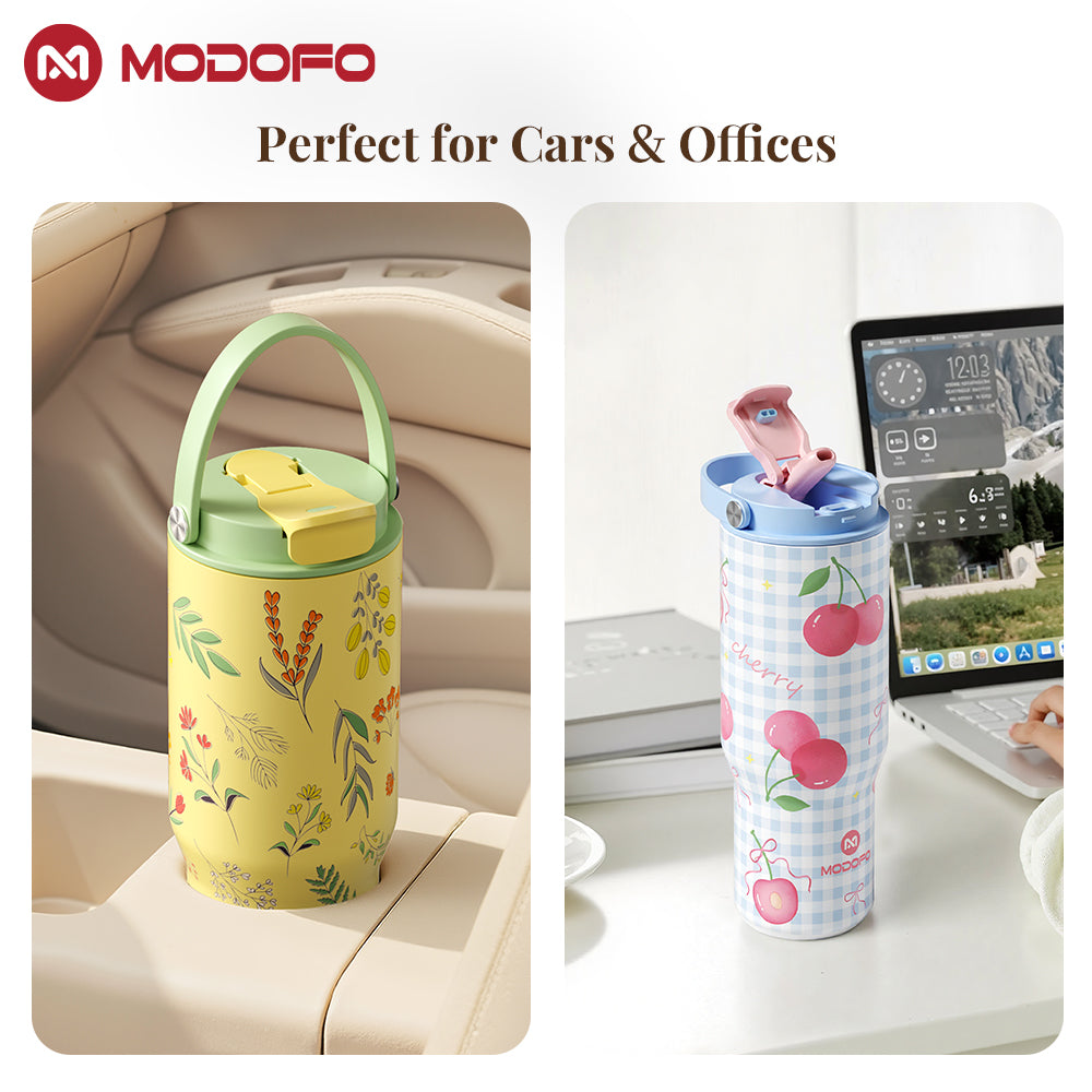 MODOFO 32 oz Select Drinking Tumbler with Bounce Straw