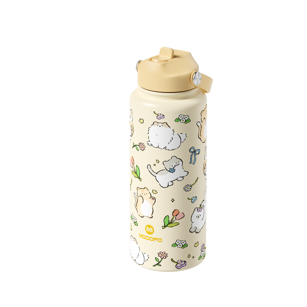 MODOFO 1000 ml Insulated Tumbler with Ceramic Liner & Tea Infuser