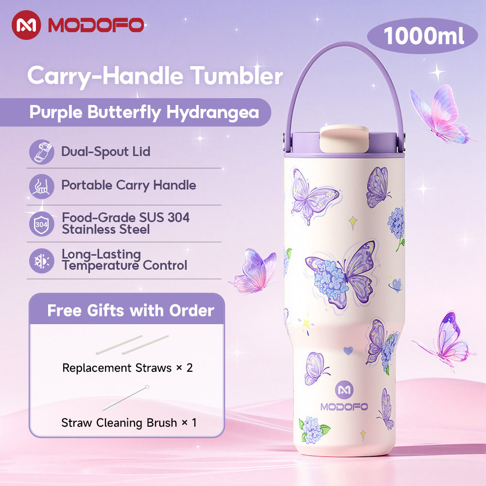 MODOFO Sweet Series❤ Straw Tumbler 304 SUS Thermos