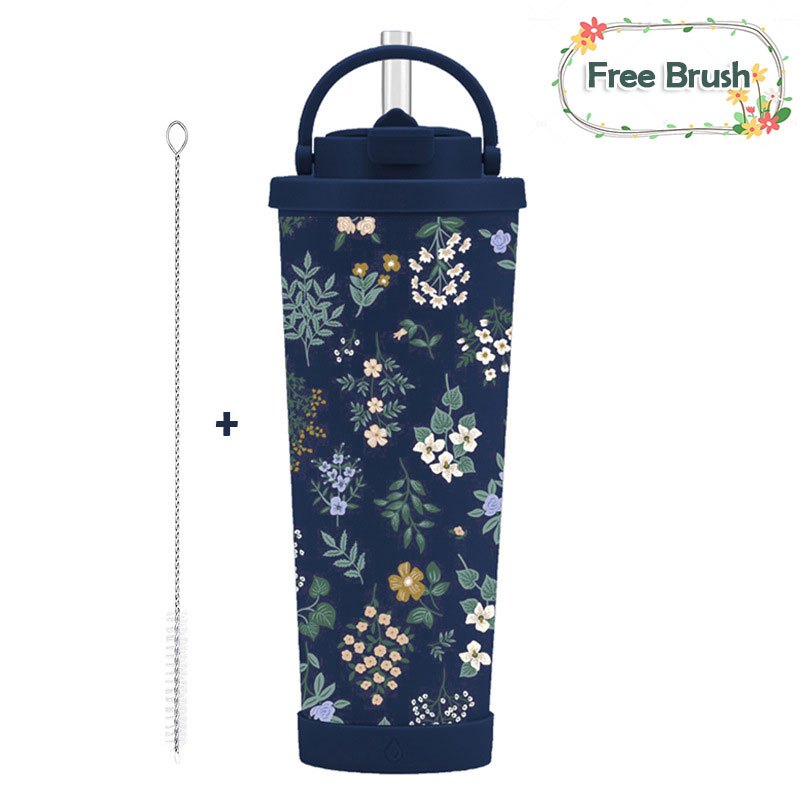 MODOFO Garden Drinking Straw 830ML Portable Stainless Steel