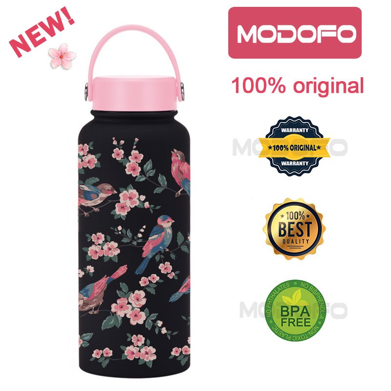 MODOFO 1000ml Insulated Tumbler with Straw – Everyday Thermal Bottle