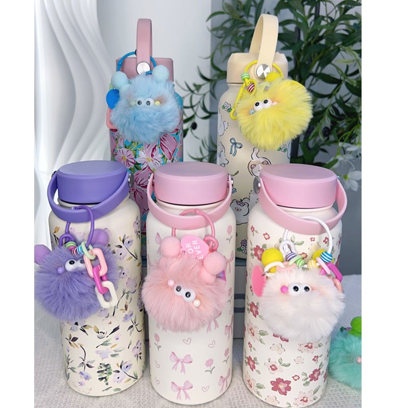 MODOFO Cute Tumbler Charm — Bottle Handle Pendant & Keychain Accessory for Insulated Tumblers